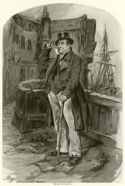 Capitaine Cuttle - Frederick Barnard